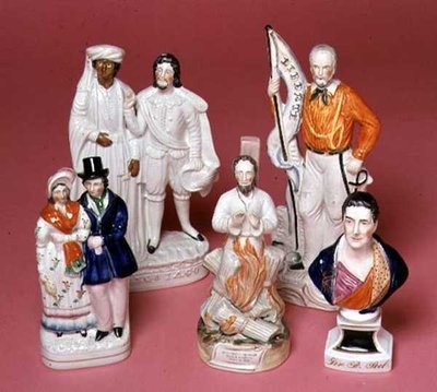 Figurines de Staffordshire de Sir Robert Peel, l